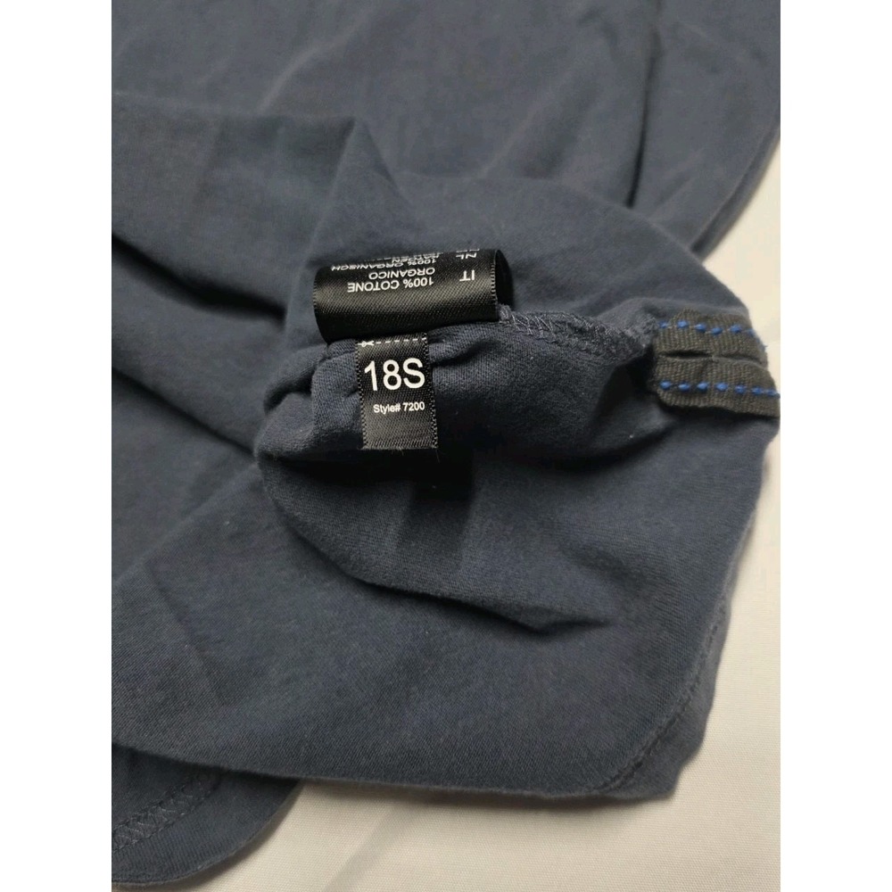Kuhl Wildfibre Organic Cotton T-Shirt Mens Navy Blue Medium Short Sleeve Shirt - Picture 5 of 6